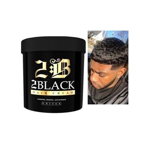 2Black Darkening & Anti-dandruff Unisex Hair Cream(80g)